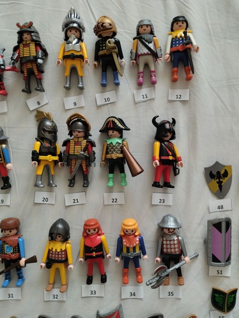 Figurki Playmobil rycerze wojownicy