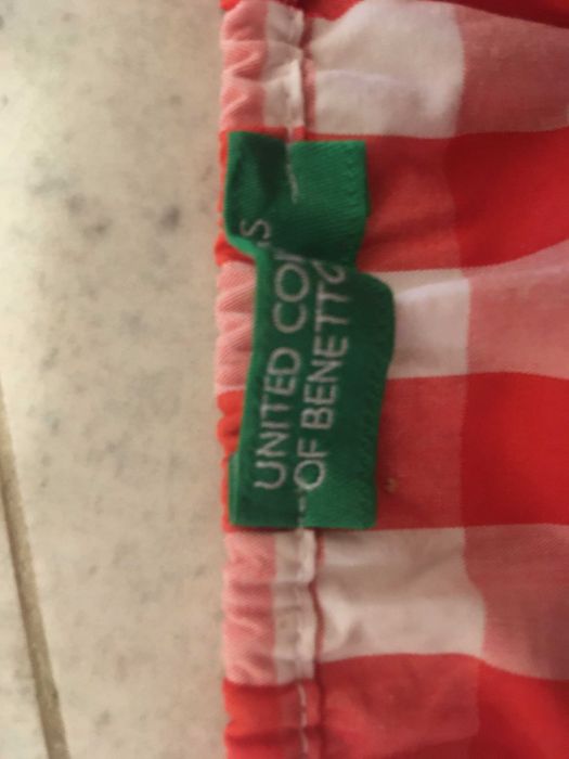 sukienka UNITED COLORS OF BENETTON letnia dziewczynka 120 cm