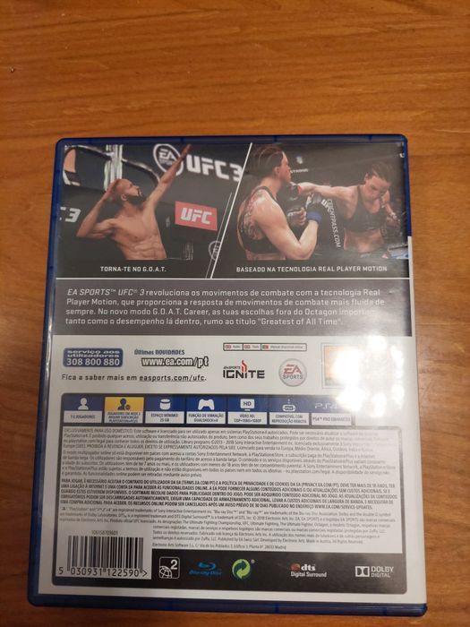 PS4 - Jogo UFC 3