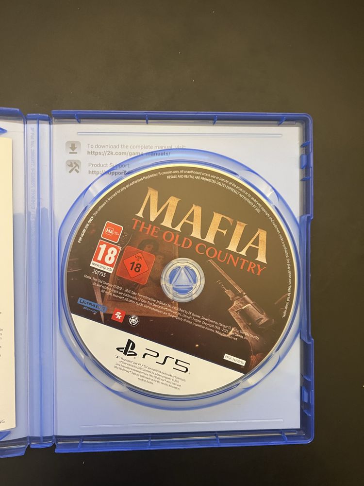 Mafia the Old country PS5