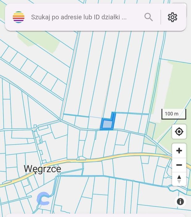 Działka budowlana Węgrzce gmina Wińsko