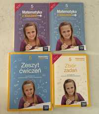 Matematyka z kluczem klasa 5 NOWE podręcznik cwiczenia nowa era