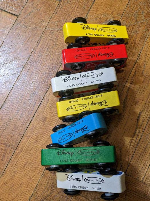 Дитяча дерев'яна залізниця Disney Ціна за весь лот