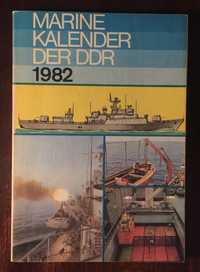 Морской календрь ГДР 1982 на немецком языке