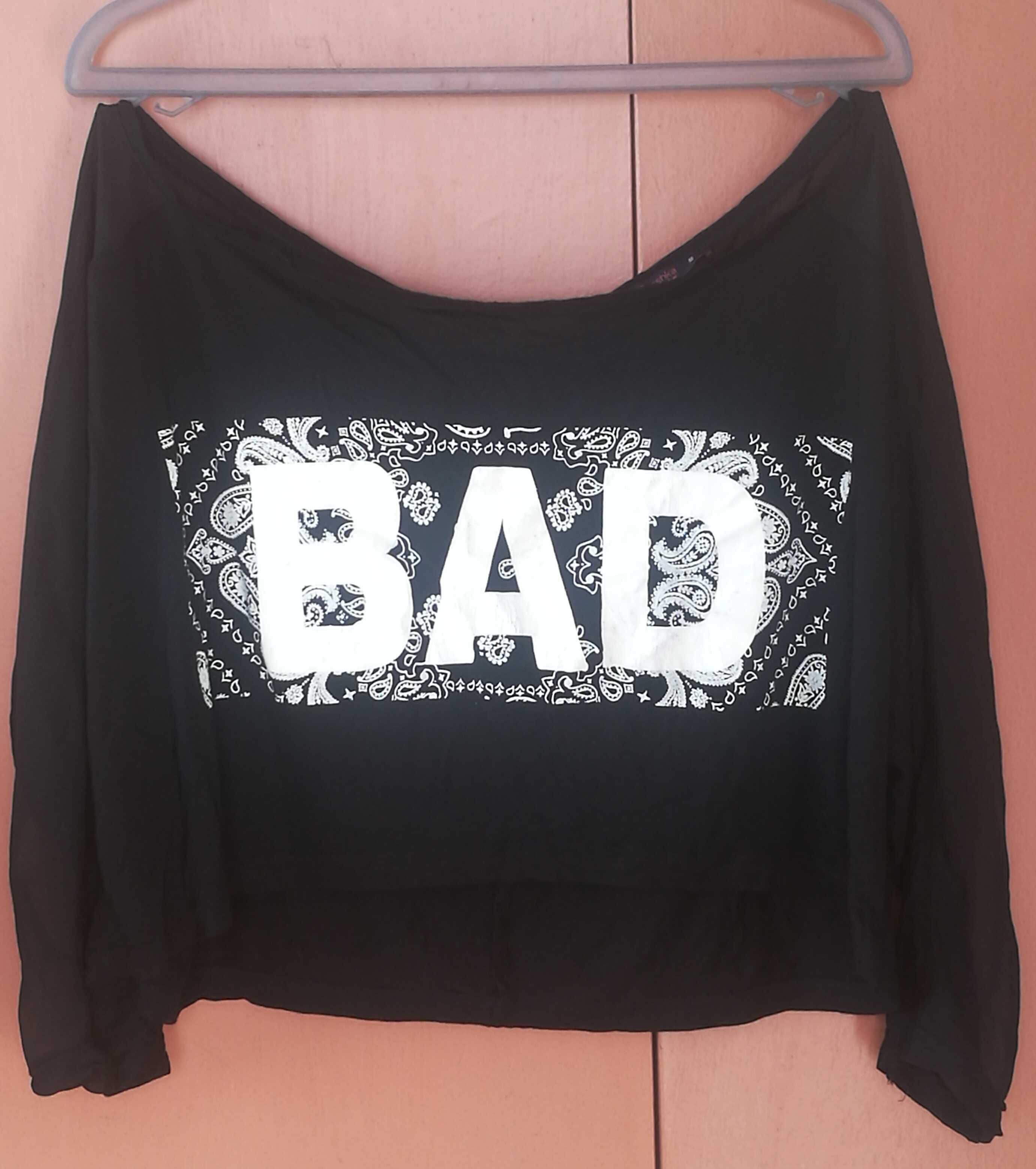 Bluzka Bershka crop top