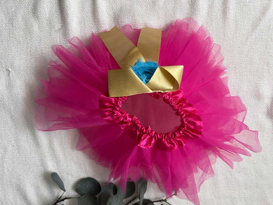 NOWA Tiulowa spódniczka r 68/74