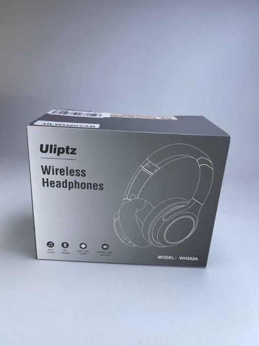 Навушники Бездротові Bluetooth- Uliptz WH202A з мікрофоном