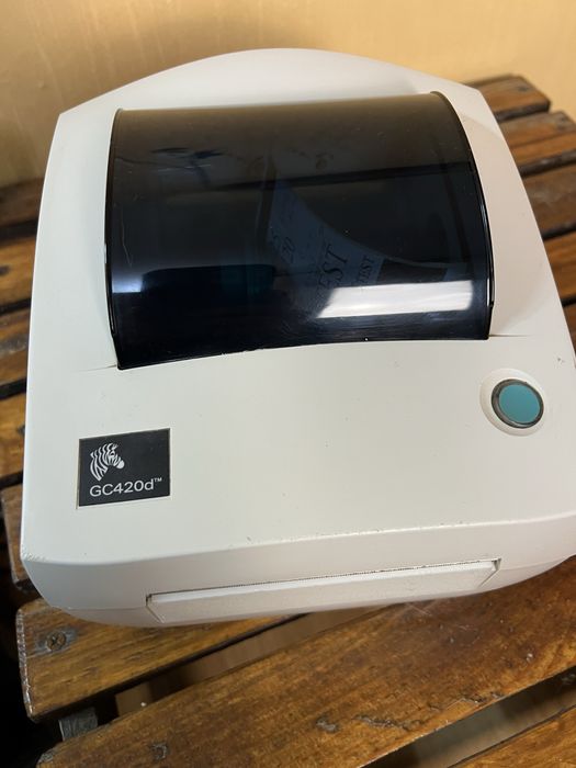 Принтер етикеток Zebra GC420d. Протестований. Ціна як за LP2844