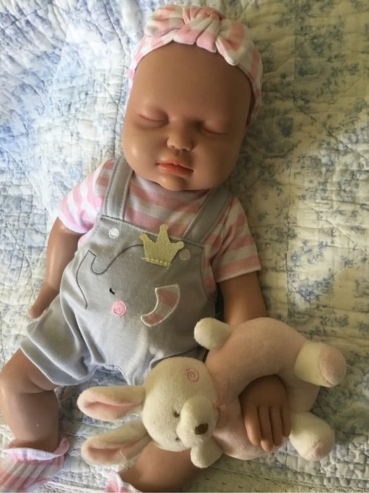 Boneca bebé reborn verdadeiro silicone (artigos novos)