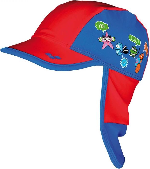 CT6 Czapka Dziecięca Ochrona Na Kark ARENA UPF 50+ 1-2lata (44-48CM)