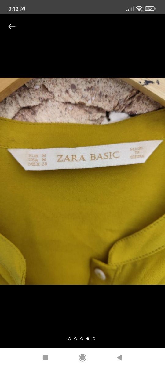 Шелковая блуза от Zara