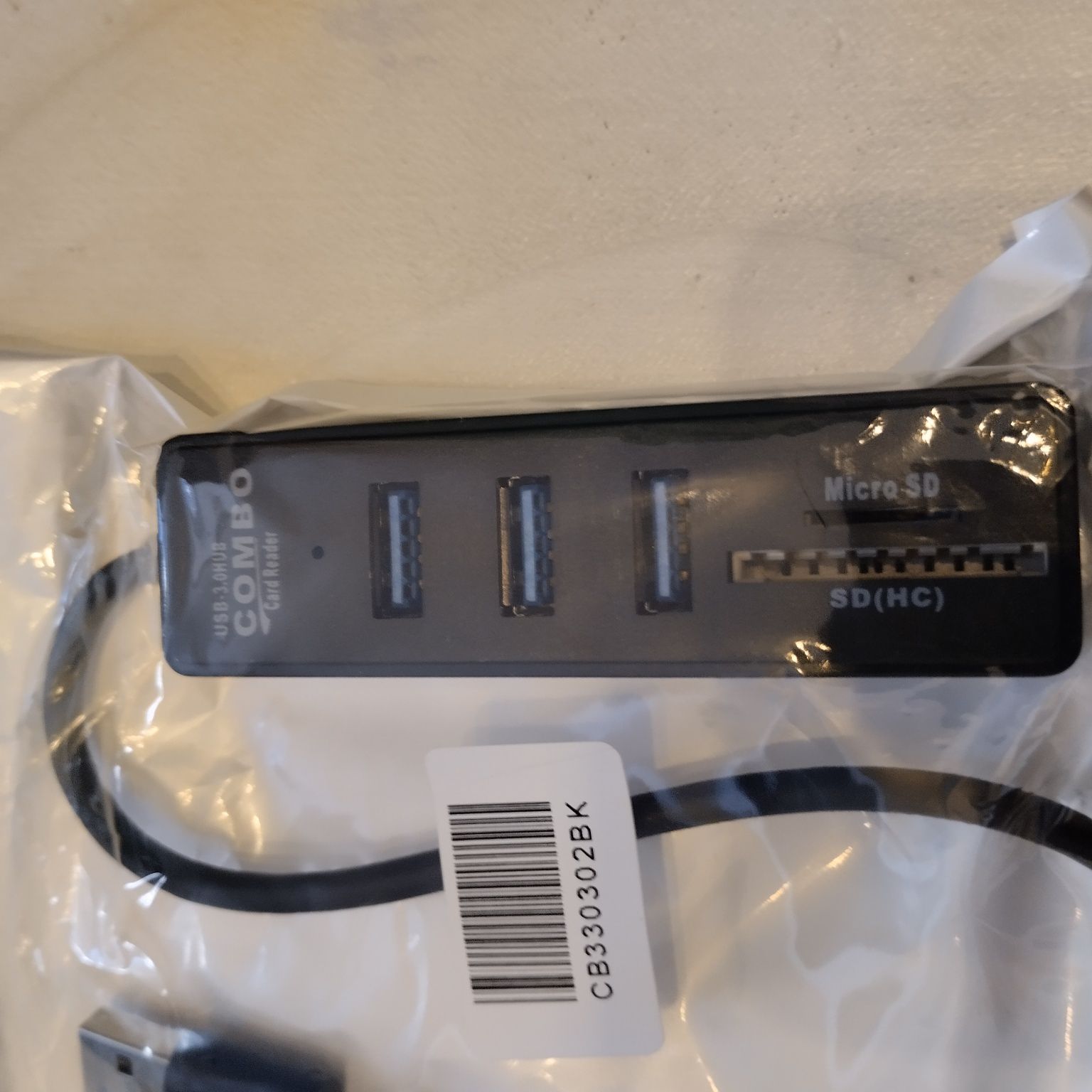 Przejściówka USB na różne porty micro USB