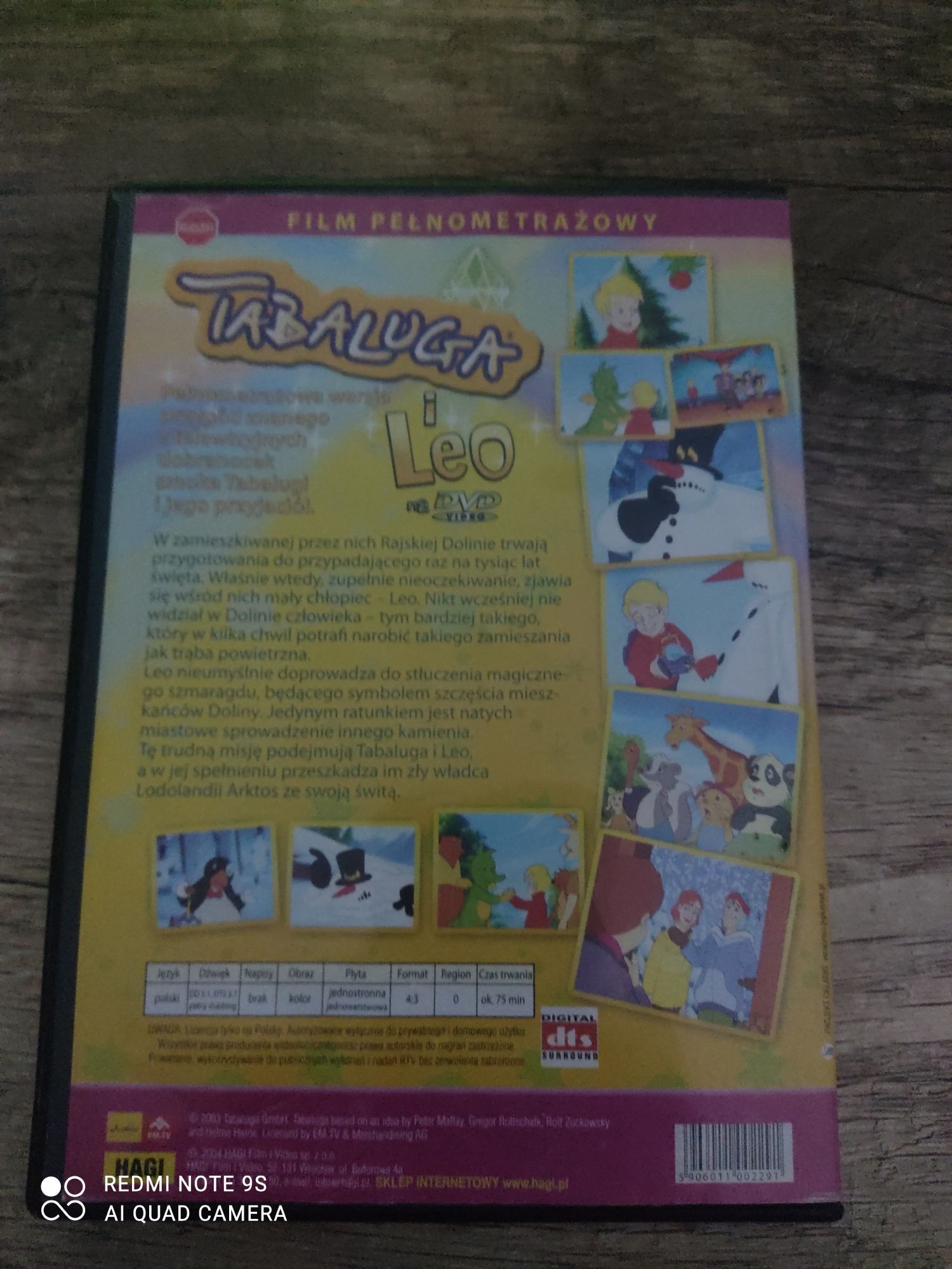 Film dvd Tabaluga i Leo