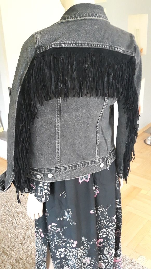 Kurtka Levi's czarna custom