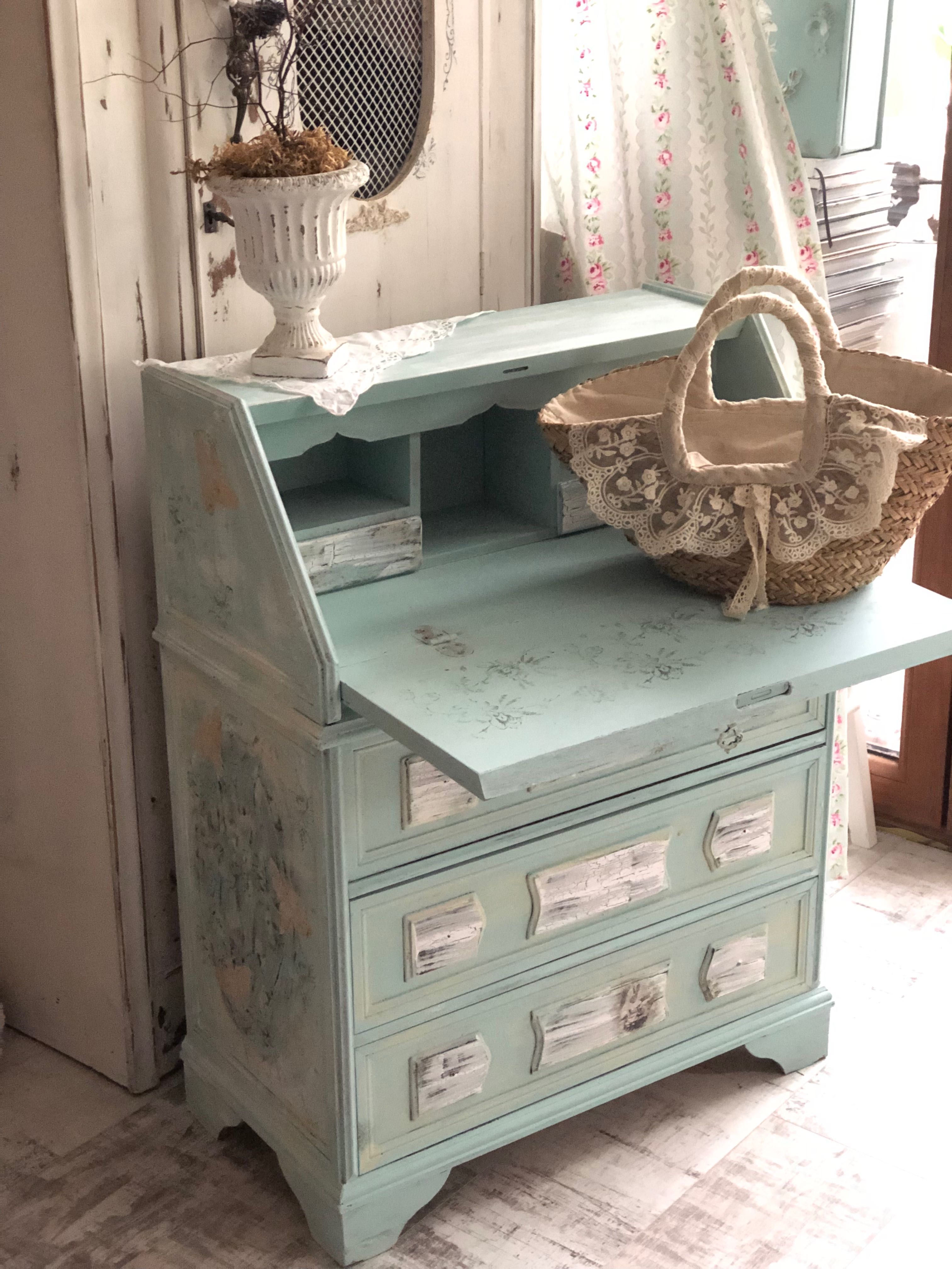 Sekretarzyk komoda szafka Shabby chic