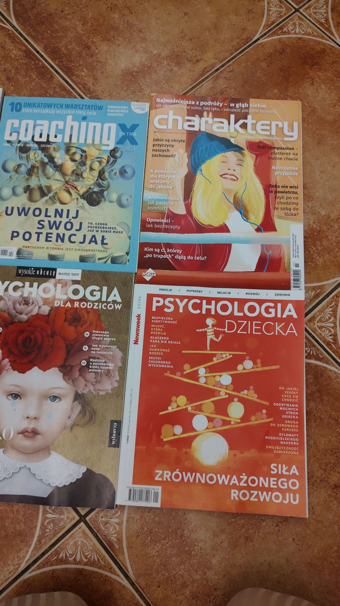 Zestaw archiwalnych numerów psychologicznych