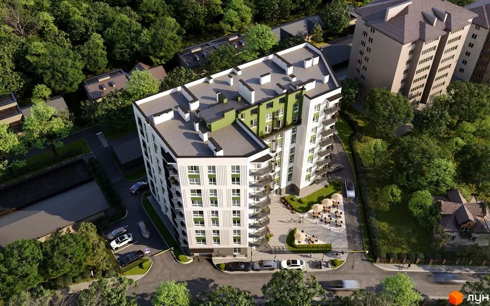 Однокімнатна квартира, ЖК Green park (Грін парк)