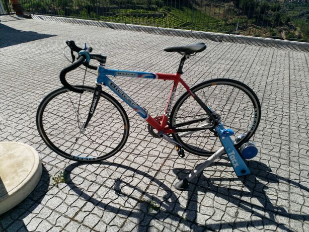 Rolo de treino  TACX + Bicicleta Alumínio