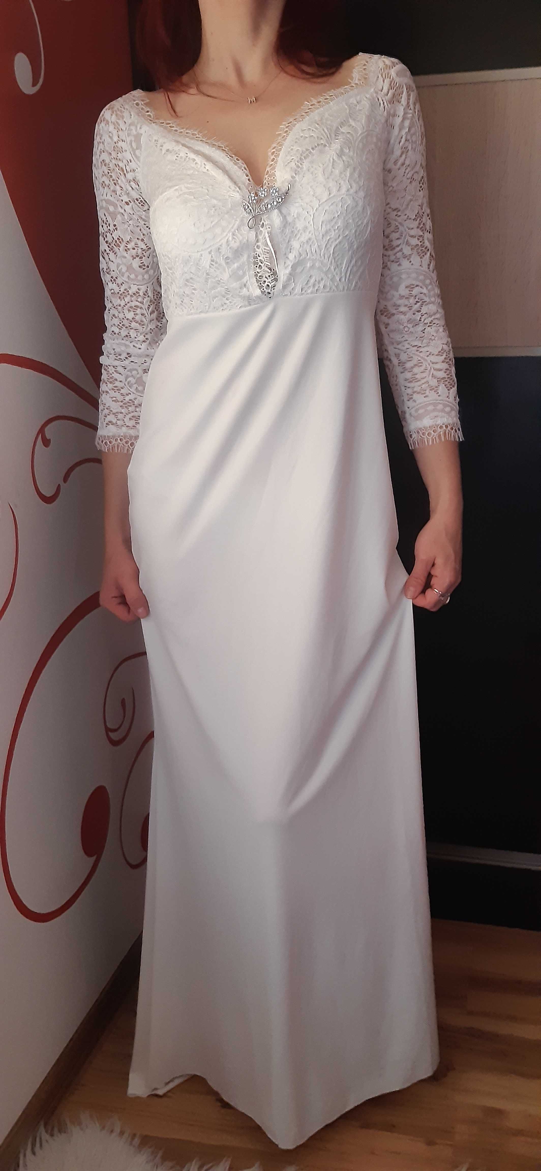 suknia biała S/M