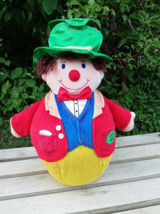 Pluszowa zabawka nisamwity Mr Wobble klaun wańka wstańka