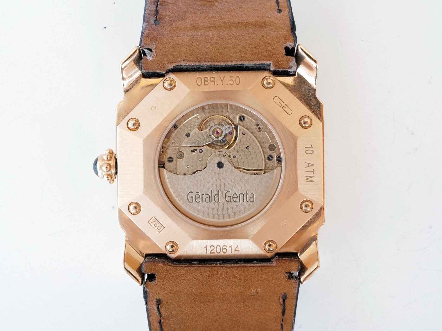 Gérald Genta Octo Bi-Retro Jumping Hour 18K Rose Gold