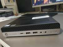 HP i7 EliteDesk 8700 16GB RAM 512GB SSD komputer mini - stan idealny