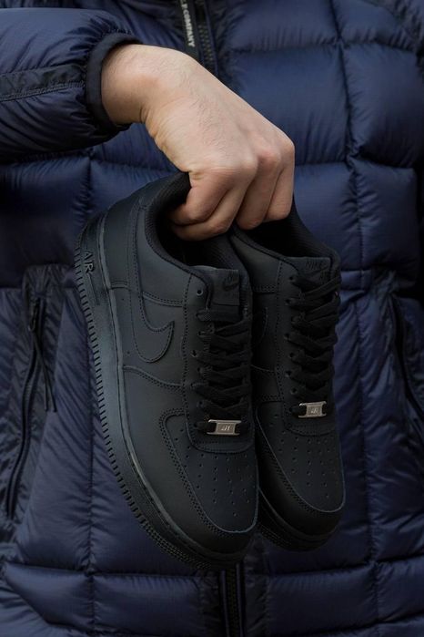 Кросівки Nike Air Force 1 Low 07 Black Найк Аир Форс 1
