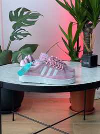 Жіночі кросівки Adidas Campus x Bad Bunny ‘Pink White’ (36-41 р.)