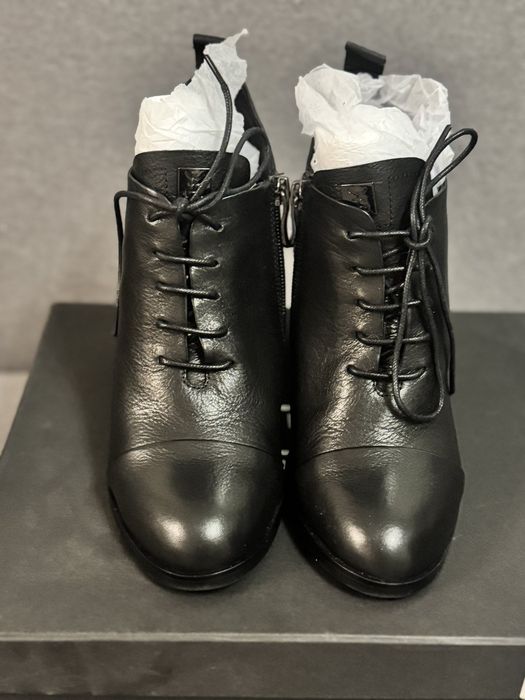 Туфлі ботільйонижіночі Prego шкіра 37р чорні