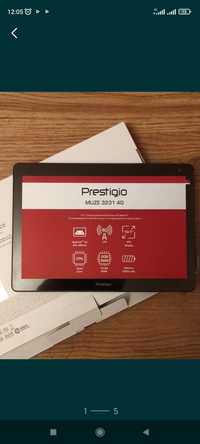 Продам планшет PRESTIGIO MUZE 3231,4G, 10.1, 2/16, cим карта.