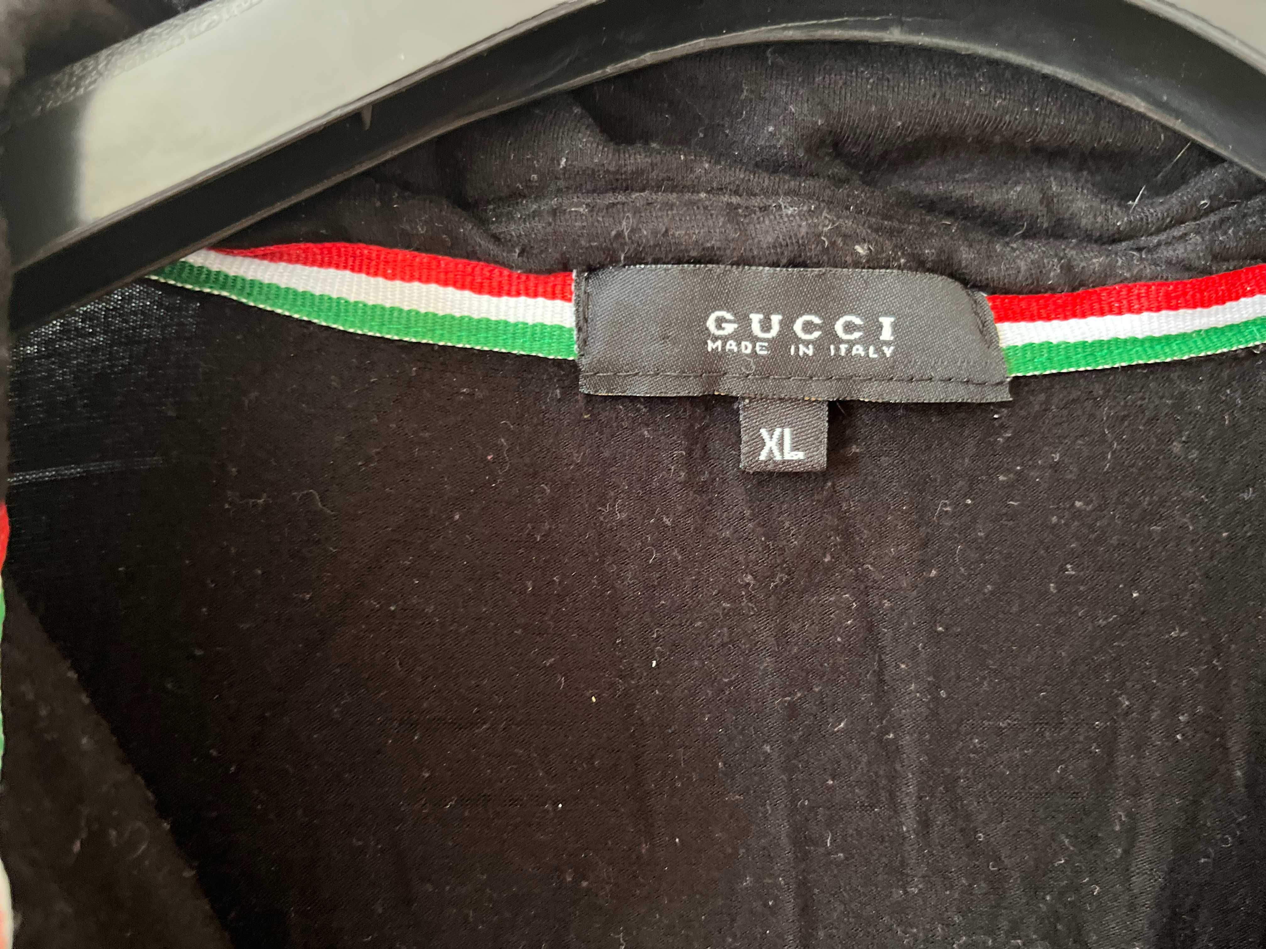 Gucci oryginalne czarne polo