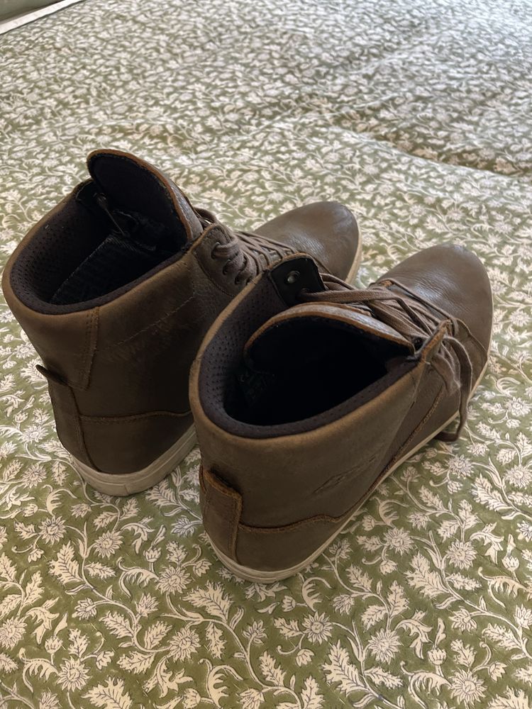 Bota para mota TCX GTX - castanha