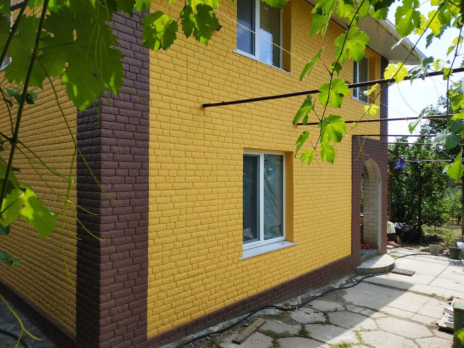 Покраска фасада домов, квартир, зданий, общественных помещений