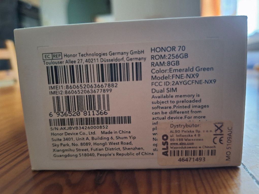 Sprzedam Honor 70