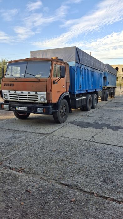 Камаз 53212 с прицепом!!!