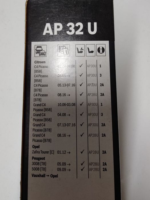 Escovas Bosh aerotwin novas