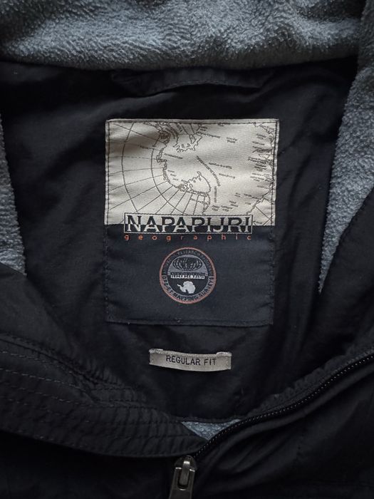 Napapijri anorak kurtka fleece zimowa podrózna