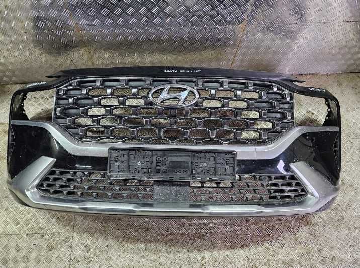 Hyundai santa FE 4 IV бампер передній рестайл дорестайл шрот розборка