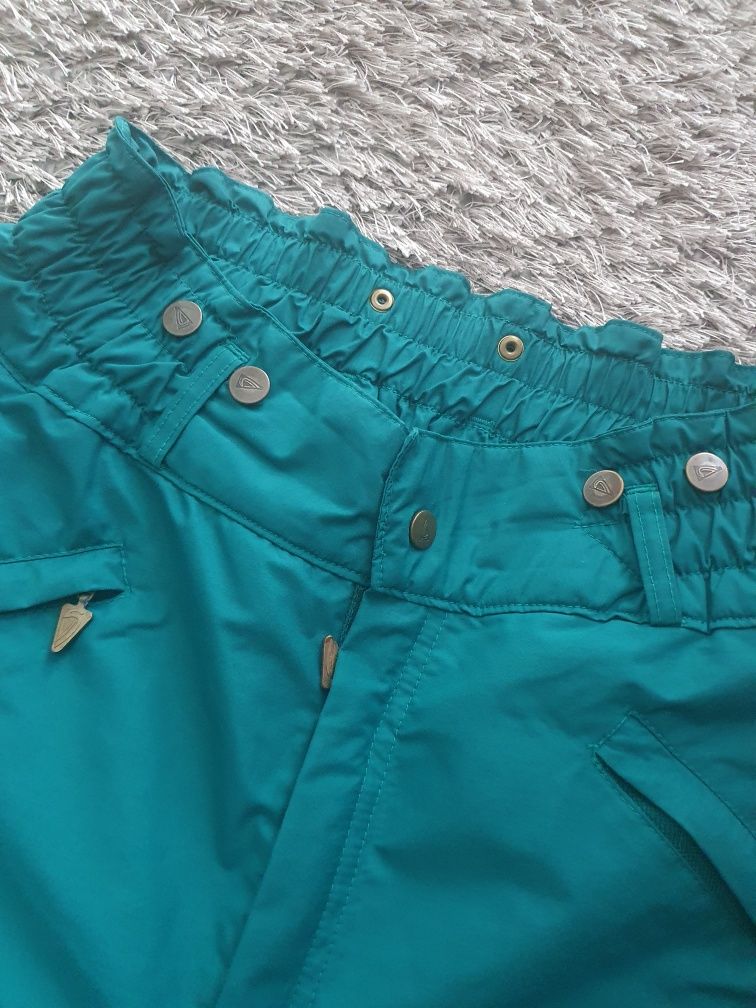 Zielone spodnie sportowe dla wysokiego, Gore- Tex, r. L