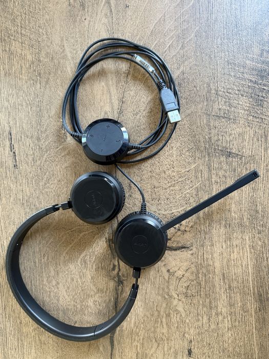 Sluchawki Jabra EVOLVE 30 II Duo z mikrofonem