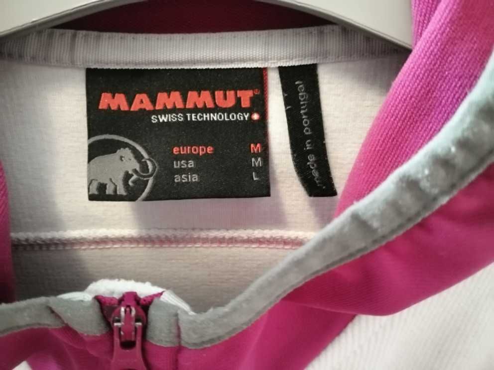 Bluza polarowa z kapturem renomowanej specjalistycznej marki Mammut