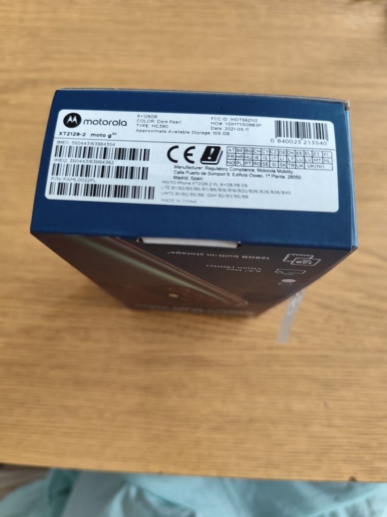 Smartfon Motorola G30 6/128
