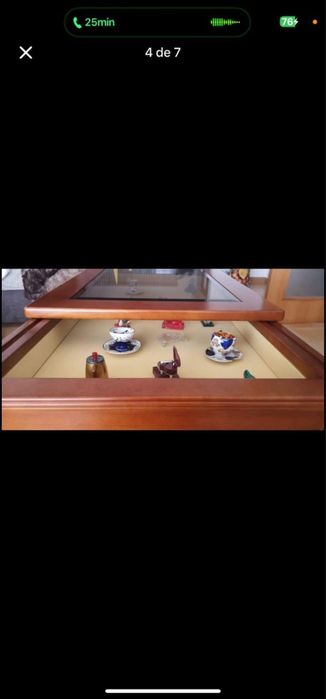 Mesa de sala de estar em cerejeira Urgente