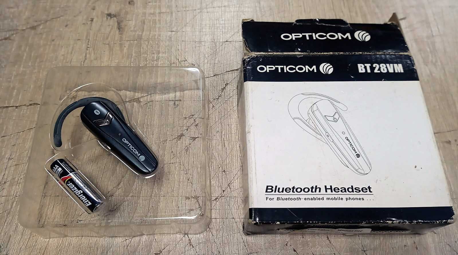 Słuchawka BLUETOOTH OPTICOM model- BT 28VM wysyłka 1zł