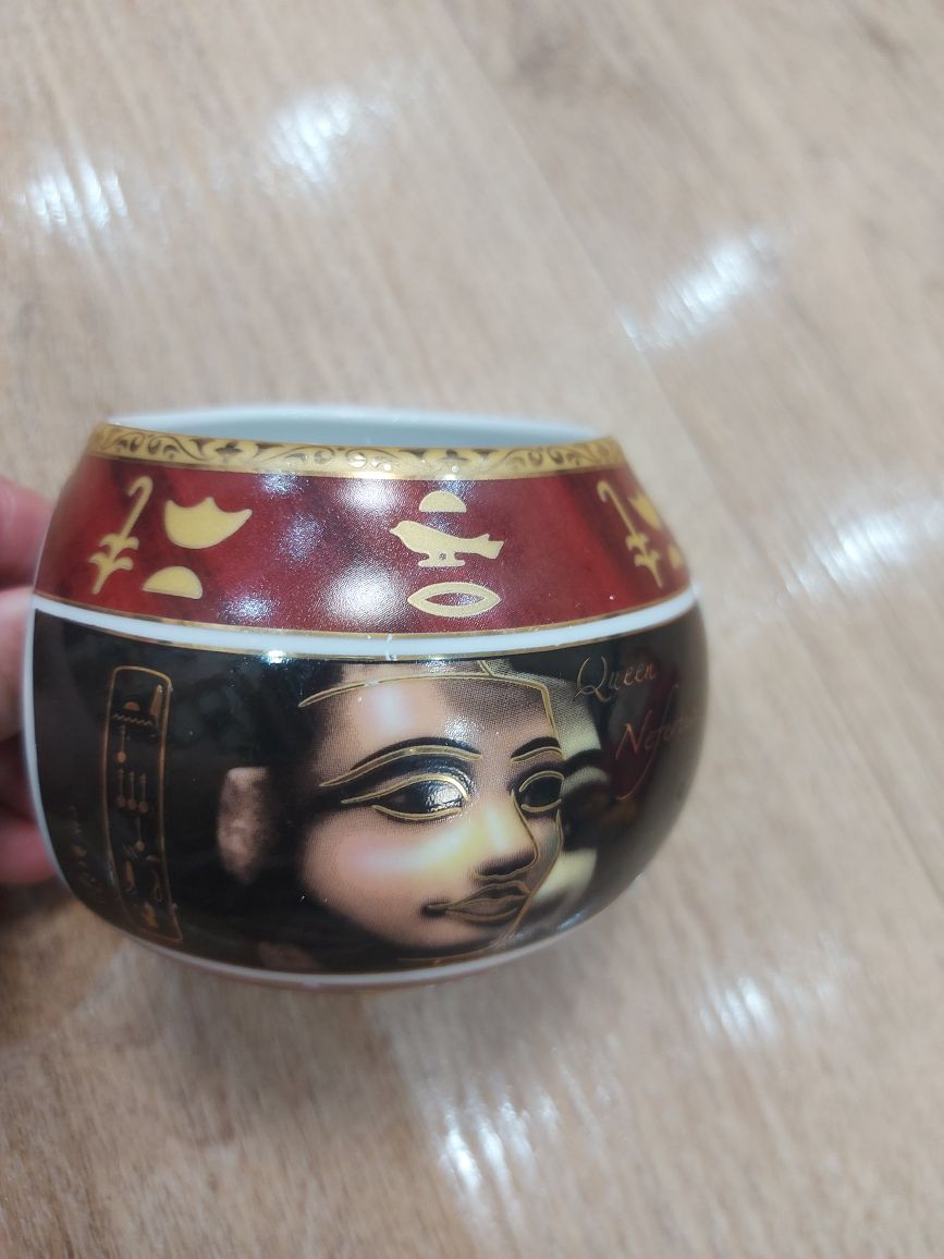 Чашка з ліможської порцеляни fm fathi mahmoud колекційна