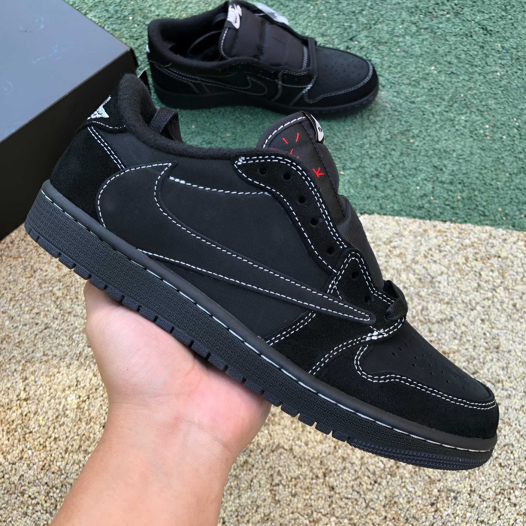 Travis Scott x Air Jordan 1 Low OG “Black Phantom”
