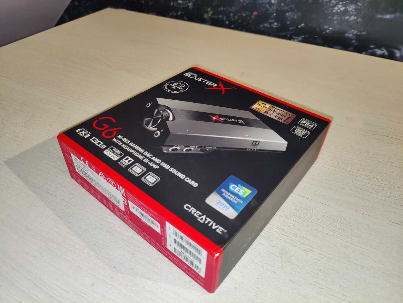 Karta dźwiękowa Creative Sound Blaster X G6