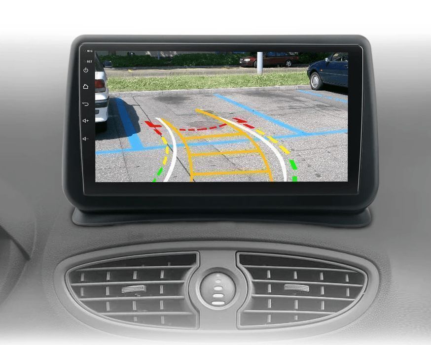 Radio Android do Renault Clio 3 (2005 - 2014) 9" 6GB 128GB 3D CarPlay