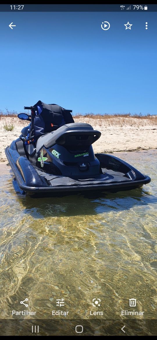 Vendo Seadoo GTX com atrelado