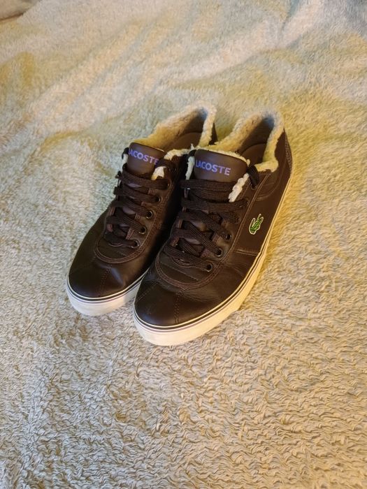 Ocieplane trampki Lacoste 40(25.5cm)